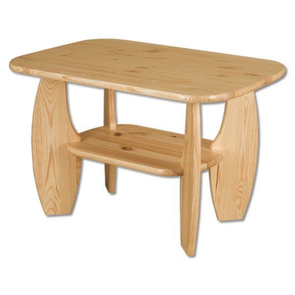 eoshop Konferenčný stôl ST114, 92x60x67, borovica (Farba dreva: Jelša)